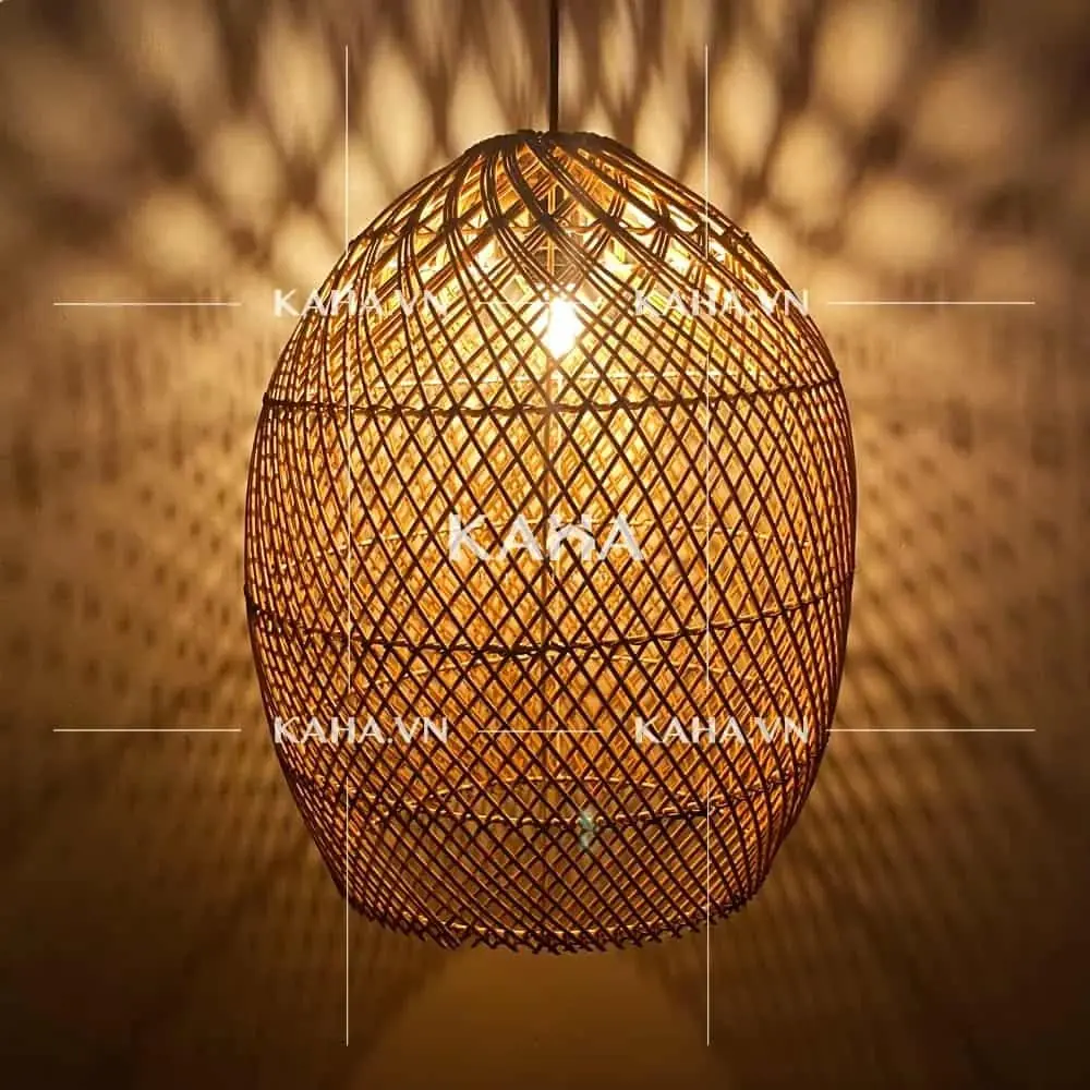 Đèn nơm chéo MTX-8490020 Đèn nơm chéo MTX-8490020 — đèn mây tre Việt Nam | LongDenViet