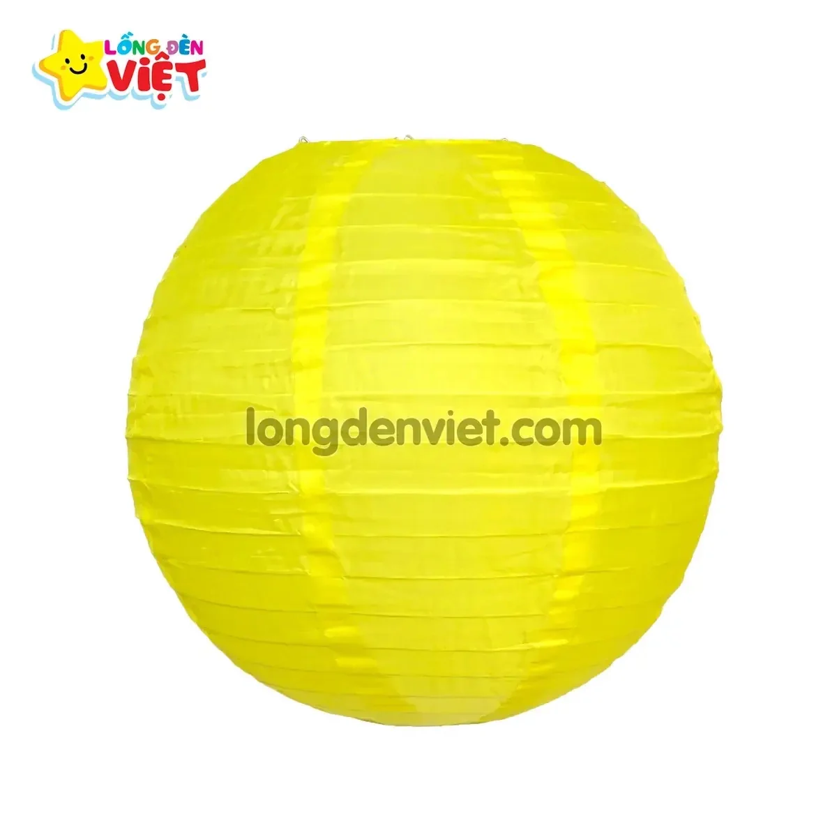 Lồng đèn vải tròn Vàng Lồng đèn vải tròn Vàng — đèn ngôi sao nhựa Việt Nam | LongDenViet