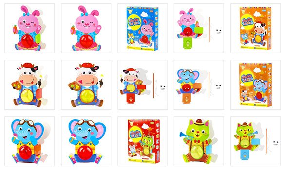 Lồng đèn trung thu giá rẻ. Loại Thú xinh mới 2017